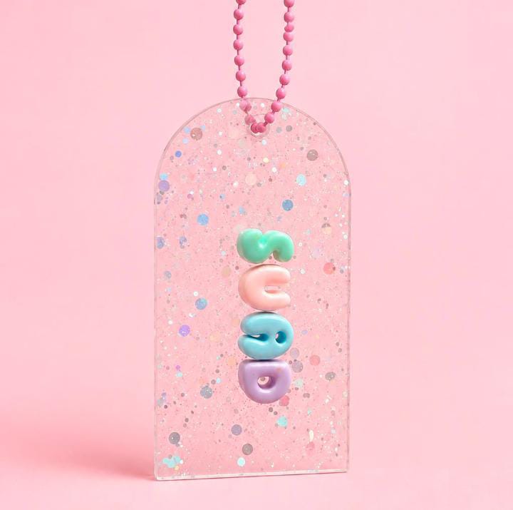 Glitter Name Tag