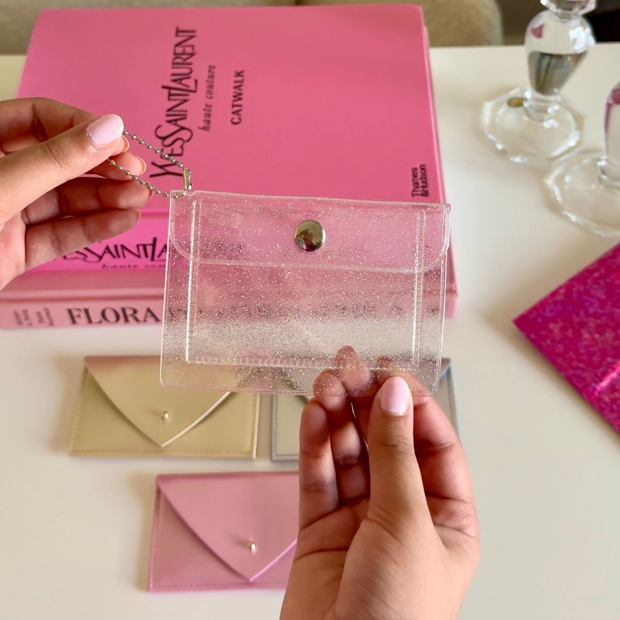 Clear money envelop